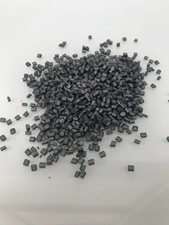 PP Plastic Pellets Polypropylene Resin Injection Molding Masterbatch SILVER 900g