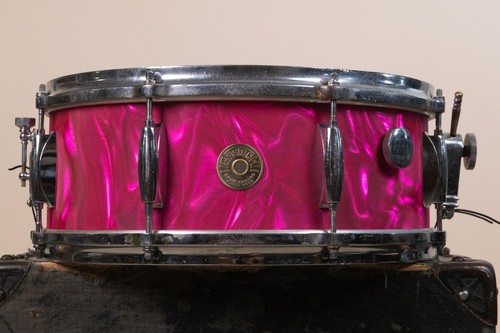 Vintage gretsch 5x14 pink - vintage,