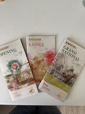 2025 AINTREE GRAND NATIONAL RACE CARDS ALL 3 DAYS MINT CONDITION