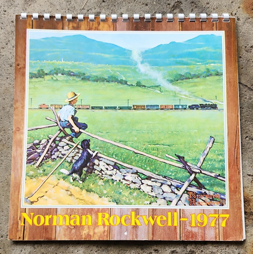 Norman rockwell 1977 wall - norman,