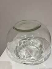 Vintage Retro Clear Glass Fish