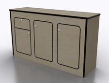 PLY Camper Kitchen Pod Van