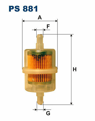 Fuel filter for austin - for,