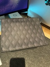 Dunhill Design Black Leather Document Pouch Bag Folio. A4/Laptop