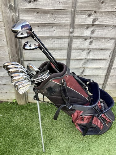 Wilson golf club set and - club, stand