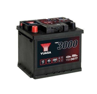 Starter battery yuasa ybx3077 - yuasa,