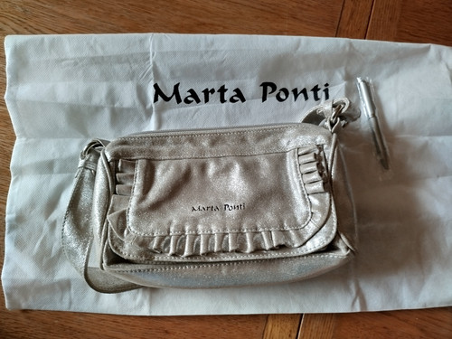 Marta ponti silver leather - marta,