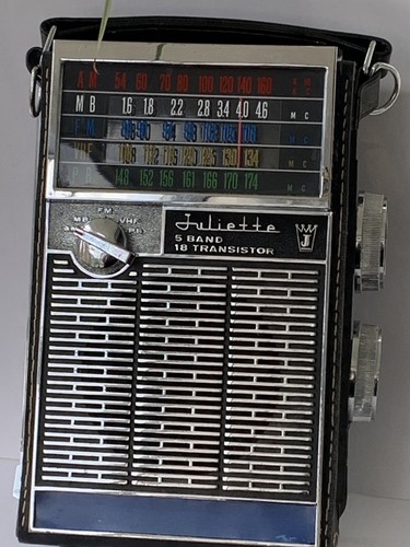 Vintage radio juliette - vintage,