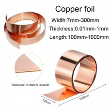 Copper Sheet Strip 0.25mm