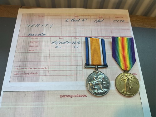 Ww1 bwm victory medals - ww1,