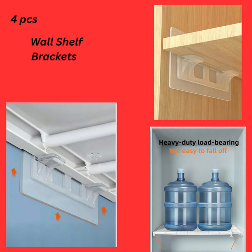Drill wall shelf brackets - drill,