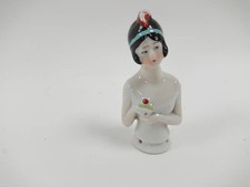 Vintage Porcelain Half Doll