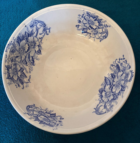 Vintage wash basin blue - basin,,