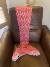Kids Pink Mermaid Tail With