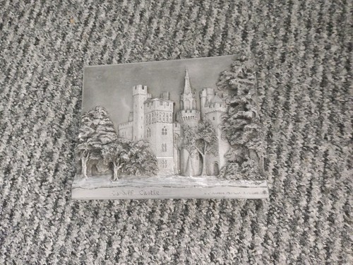 Vintage cardiff castle - vintage,