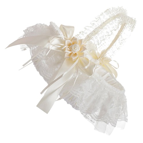 Beige lace wedding - beige, flower