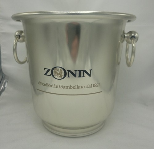 Zonin silver champagne bucket - zonin,