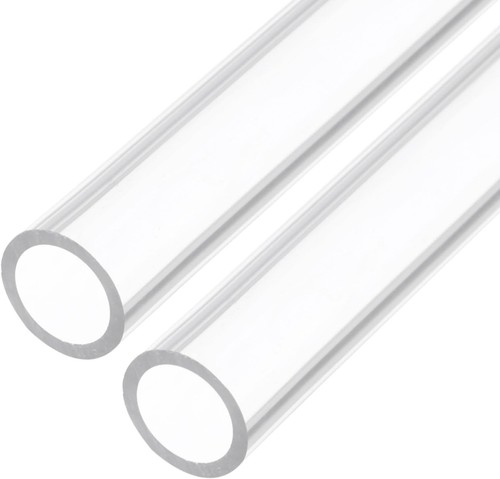 Pack clear acrylic pipe - 2,