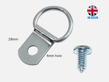 D Rings & Screws Picture Frame Hanging Nickel 1, 2, 10, 20, 50, 100, 500 Framing