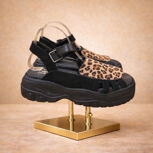 Black leopard wave - black,
