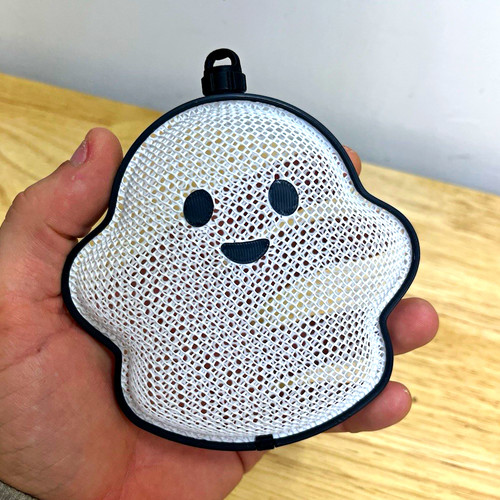 White cartoon ghost sweets - white,