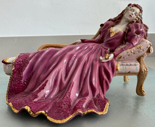 Vintage franklin mint sleeping - vintage,