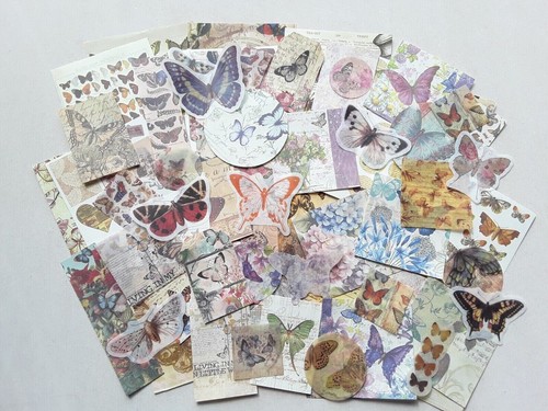 80x mix scrapbooking paper - mix,