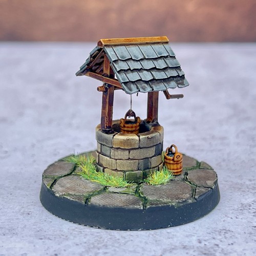 Village garden water well - garden, kit