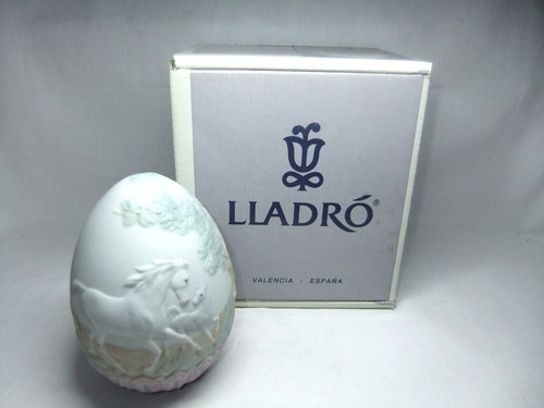Lladro easter egg horse - egg,