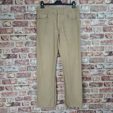 Gant Jason Chinos Jeans Beige W32 L32 Straight Leg Cotton Stretch