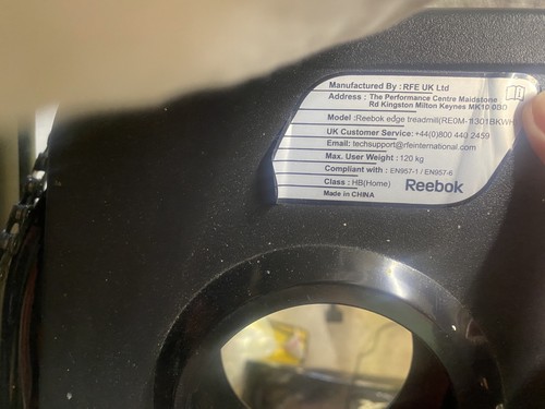 Reebok edge treadmill - reebok,