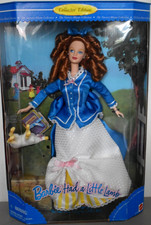 1998 Collector Edition BARBIE HAD A LITTLE LAMB Vintage Redhead Barbie