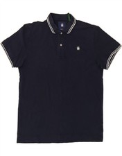 G-STAR Mens Polo Shirt XL Navy