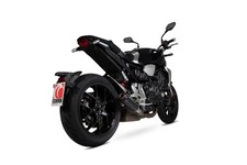 Honda CB1000 R 18-20 Scorpion Exhaust Red Power Black Ceramic Slip-on PHA187BCER