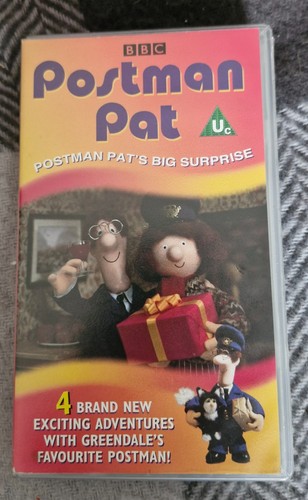 Postman pat big surprise vhs - big,