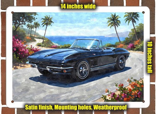 Metal sign 1965 chevrolet - metal,