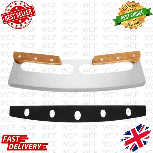 Pizza cutter steel - steel, wood