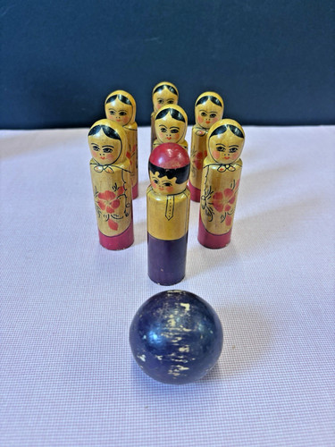 Vintage table top bowling
