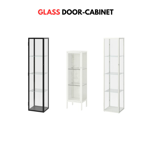 New ikea baggebo glass door - new,