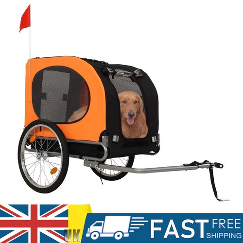 Folding dog bike - dog, trailer