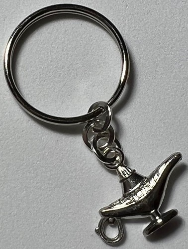 Genie lamp keyring - genie,