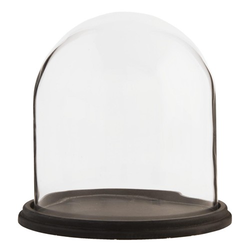 Glass display bell - bell, jar