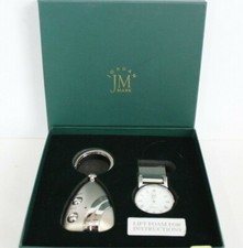 Key Ring & Money Clip Watch