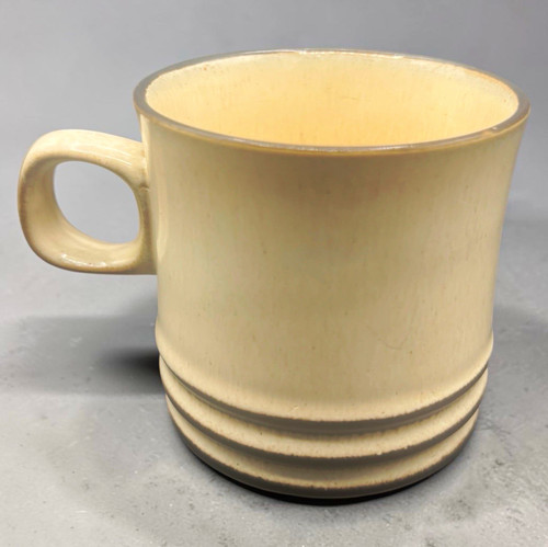 Denby beige stoneware mug - denby,