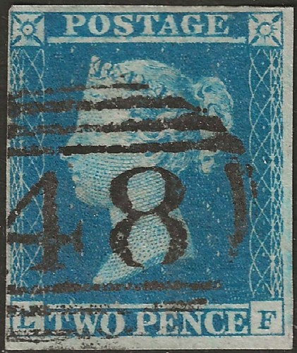 1849 two penny - qv,