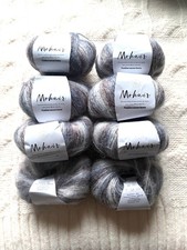 8 balls x 25g Mohair yarn 
