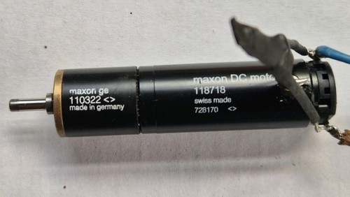 Maxon motor 118718 and - dc,