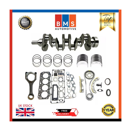Engine rebuild kit and - and, forged