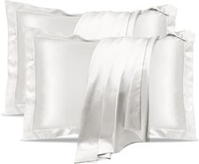 Silk Pillowcase 2 Pack,100%
