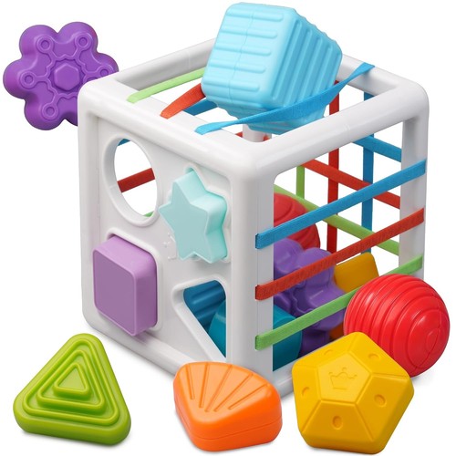 Baby activity cube shape - baby,